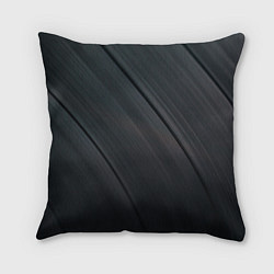 Подушка квадратная Темная виниловая пластинка, цвет: 3D-принт