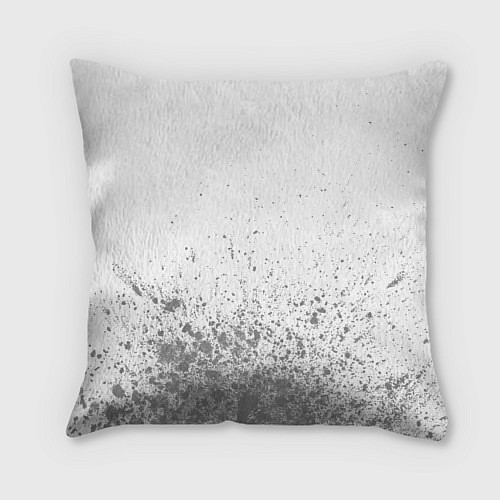 Подушка квадратная Любовь - в красной рамке на светлом / 3D-принт – фото 2