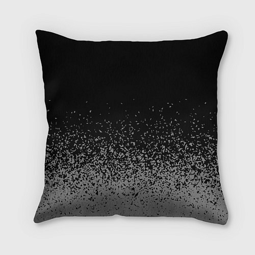 Подушка квадратная Оксана - в красной рамке на темном / 3D-принт – фото 2