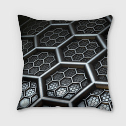 Подушка квадратная Geometry abstraction, цвет: 3D-принт