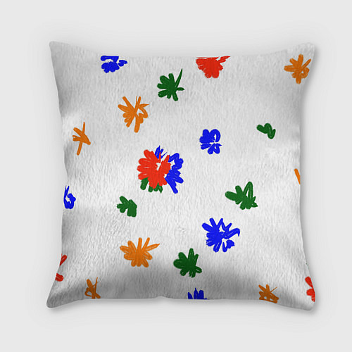 Подушка квадратная Мамин художник / 3D-принт – фото 2