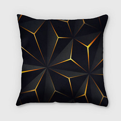Подушка квадратная Hexagon Line Smart, цвет: 3D-принт