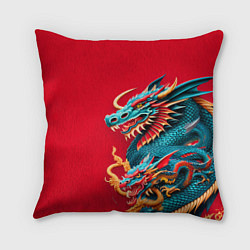 Подушка квадратная Japanese dragon - irezumi, цвет: 3D-принт