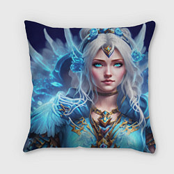 Подушка квадратная Crystal Maiden Dota, цвет: 3D-принт