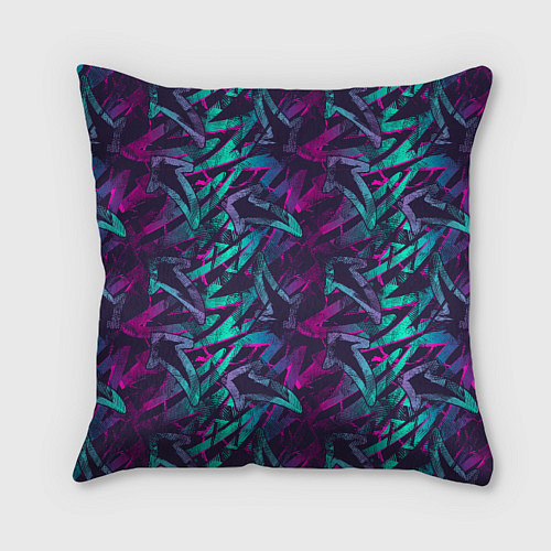 Подушка квадратная Гоночный авто / 3D-принт – фото 2