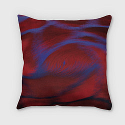 Подушка квадратная Красная буря, цвет: 3D-принт