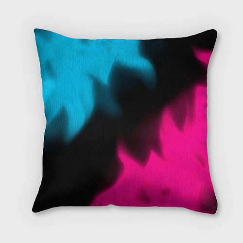 Подушка квадратная Roblox - neon gradient / 3D-принт – фото 2