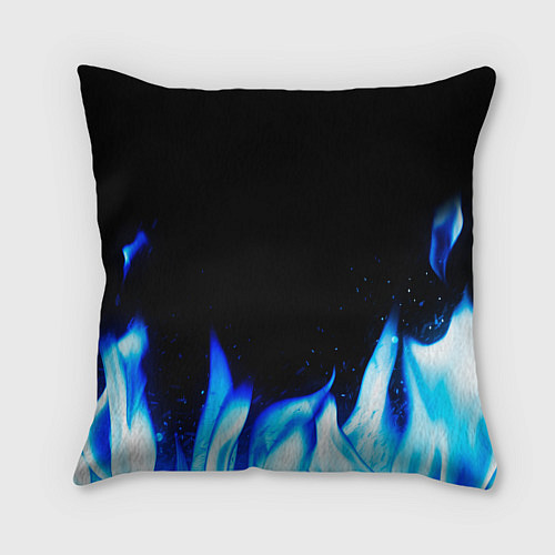 Подушка квадратная Babymetal blue fire / 3D-принт – фото 2