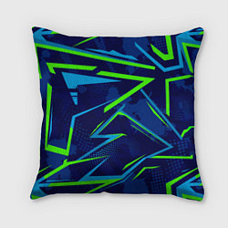 Подушка квадратная Текстурный грандж, цвет: 3D-принт
