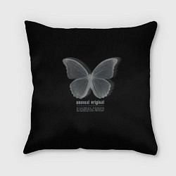 Подушка квадратная Butterfly unusualy original, цвет: 3D-принт