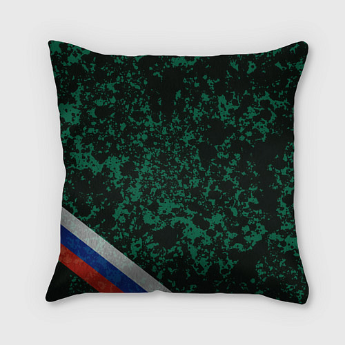 Подушка квадратная Пограничные войска РФ / 3D-принт – фото 2