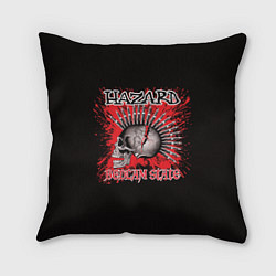 Подушка квадратная Hazard, цвет: 3D-принт