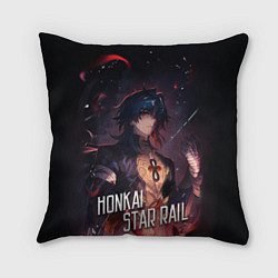 Подушка квадратная Honkai Blade