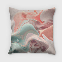 Подушка квадратная Нюдовый всплеск, цвет: 3D-принт