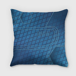 Подушка квадратная Сетка BMW, цвет: 3D-принт
