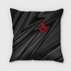 Подушка квадратная Astralis - монохромный, цвет: 3D-принт