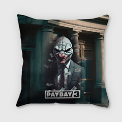 Подушка квадратная Payday 3 mask