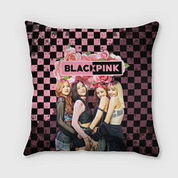 Подушка квадратная Blackpink - girls, цвет: 3D-принт