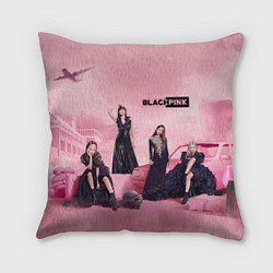 Подушка квадратная Blackpink poster, цвет: 3D-принт