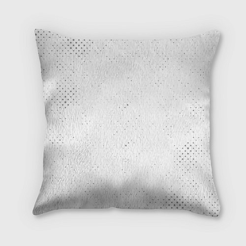 Подушка квадратная Nine Inch Nails glitch на светлом фоне: символ све / 3D-принт – фото 2