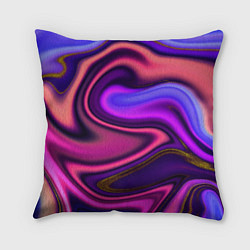 Подушка квадратная Волшебные волны, цвет: 3D-принт