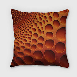 Подушка квадратная Объемные впадины, цвет: 3D-принт