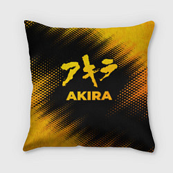 Подушка квадратная Akira - gold gradient, цвет: 3D-принт