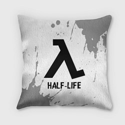 Подушка квадратная Half-Life glitch на светлом фоне, цвет: 3D-принт