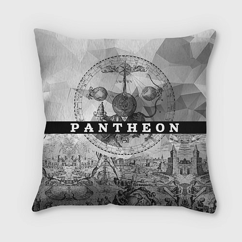 Подушка квадратная Пантеон Богов / 3D-принт – фото 2
