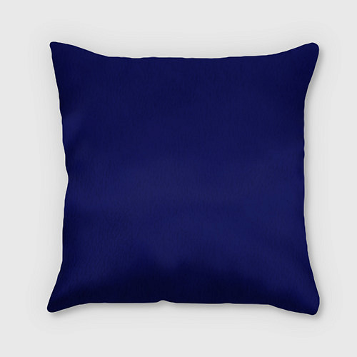 Подушка квадратная Лев в наушниках киберпанк синий / 3D-принт – фото 2