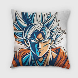 Подушка квадратная Goku, цвет: 3D-принт