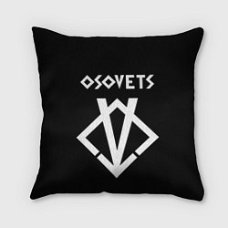 Подушка квадратная Osovets metal band, цвет: 3D-принт