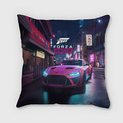 Подушка квадратная Forza night racing