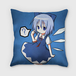 Подушка квадратная Touhou Project Cirno Baka, цвет: 3D-принт