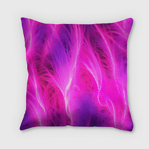 Подушка квадратная Pink abstract texture / 3D-принт – фото 2