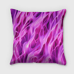 Подушка квадратная Розова ткань текстуры, цвет: 3D-принт