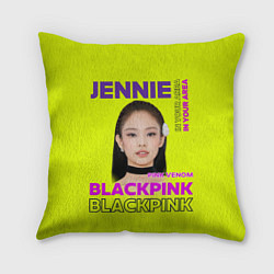 Подушка квадратная Jennie - певица Blackpink