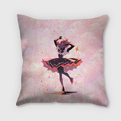 Подушка квадратная Балерина в Хэллоуин, цвет: 3D-принт