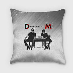 Подушка квадратная Depeche Mode - Mememto Mori Dave and Martin, цвет: 3D-принт
