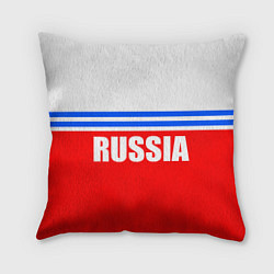 Подушка квадратная Russia - classic, цвет: 3D-принт