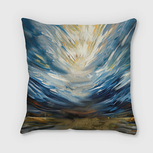 Подушка квадратная Крик осла / 3D-принт – фото 2