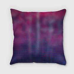 Подушка квадратная Клетчатый паттерн, цвет: 3D-принт