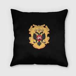 Подушка квадратная Имперский герб символкика, цвет: 3D-принт