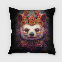 Подушка квадратная Медведь мифический, цвет: 3D-принт