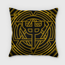 Подушка квадратная Invincible Shield icon - Judas Priest, цвет: 3D-принт