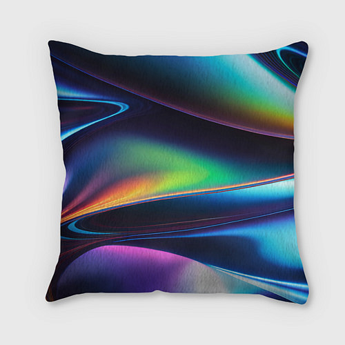 Подушка квадратная Голографический материал / 3D-принт – фото 2