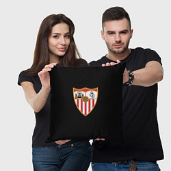 Подушка квадратная Seliva sport fc, цвет: 3D-принт — фото 2