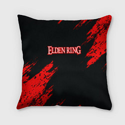 Подушка квадратная Elden ring краски текстура, цвет: 3D-принт