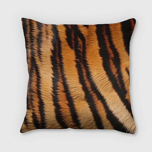 Подушка квадратная Тигровая шкура / 3D-принт – фото 2