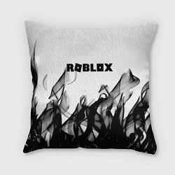 Подушка квадратная Roblox flame текстура, цвет: 3D-принт